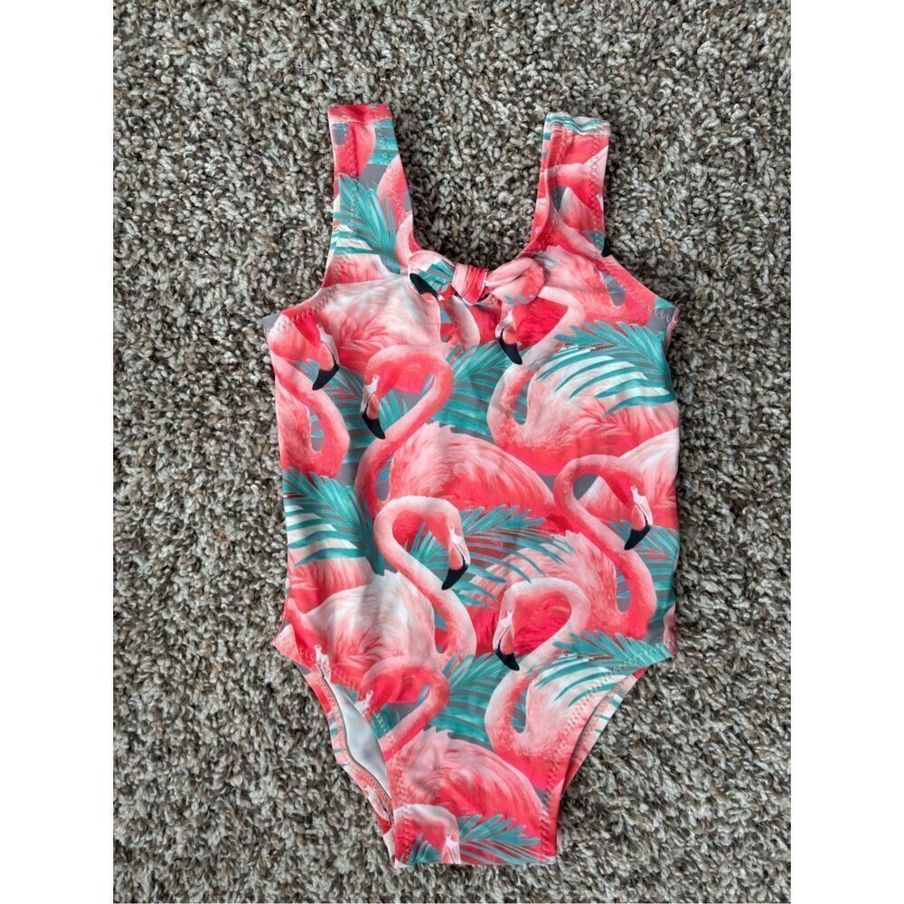 ❤️Old Navy Infant Flamingo Swimsuit 6-12M
